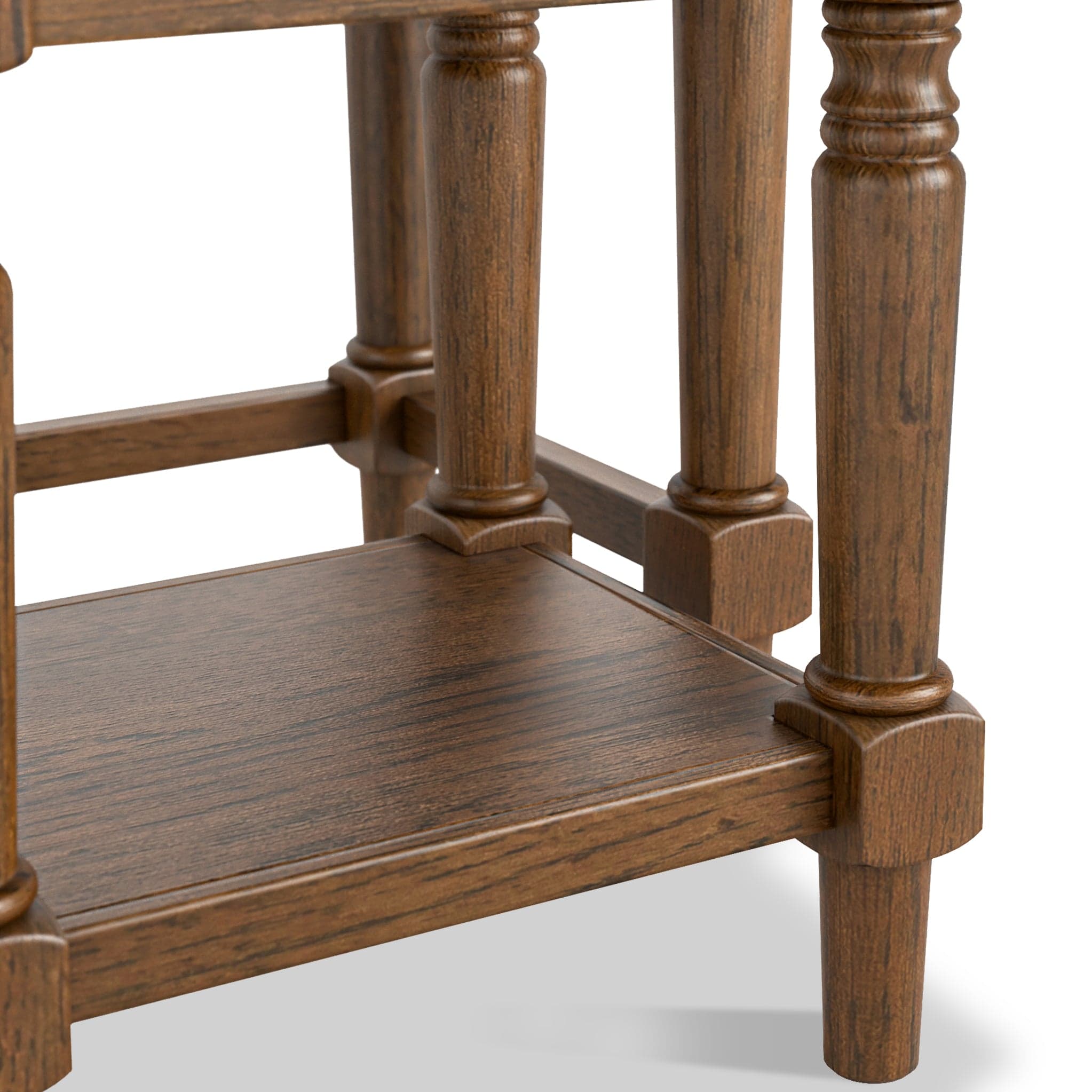 Rutland Dark Oak Nest of Tables